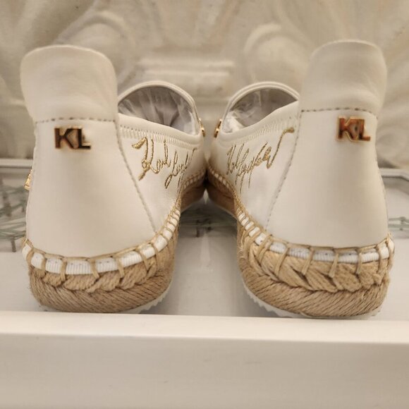 Karl Lagerfeld Paris Michaela Slip-On Espadrilles. NIB. Size 6.5 - Picture 7 of 10